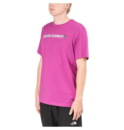 The North Face M SS Himalayan Summits Tee (Lila)