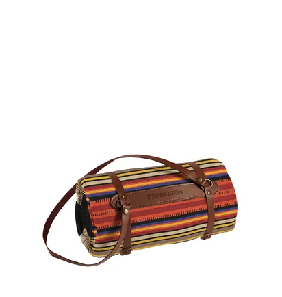 Pendleton Acadia National Park Throw with Carrier (Schwarz / Multi)