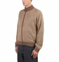 Dime Double Zipper Knit (Beige / Braun)
