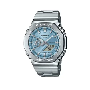 Casio G-Shock GM-2110D-2AER (Silber / Blau)