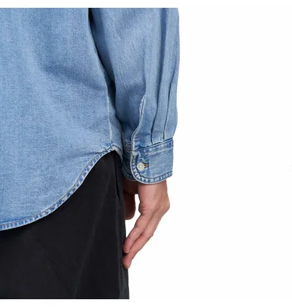 Carhartt WIP L/S Lucas Shirt (Blau)