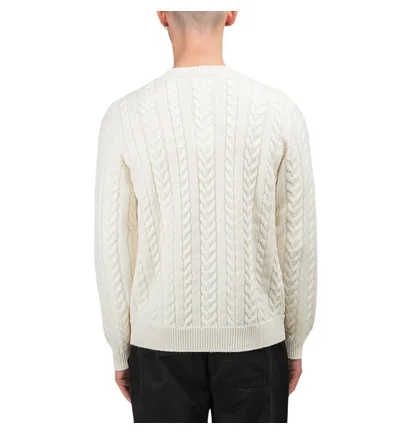 Norse Projects Arild Rope Cable Pullover (Creme)