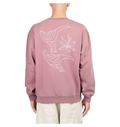 by Parra Duck Attack Crew Neck Sweatshirt (Rosa) – by Parra text_image_alt 3