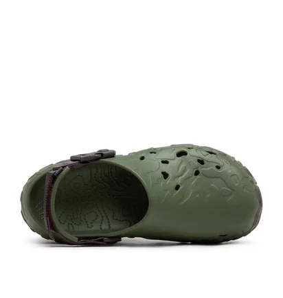 Crocs All Terrain Atlas Clog (Oliv / Grau)
