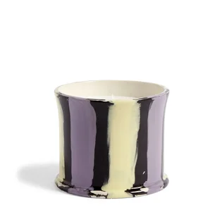 HAY Stripe Scented Candle (Flieder)