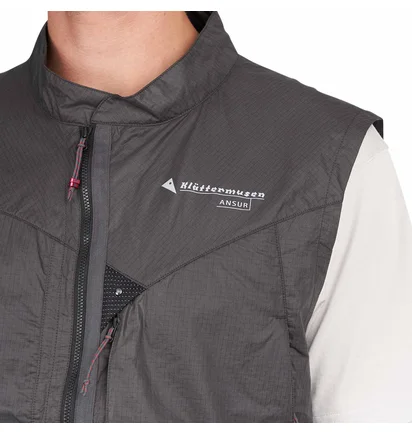 Klättermusen Ansur Wind Vest M's (Schwarz)