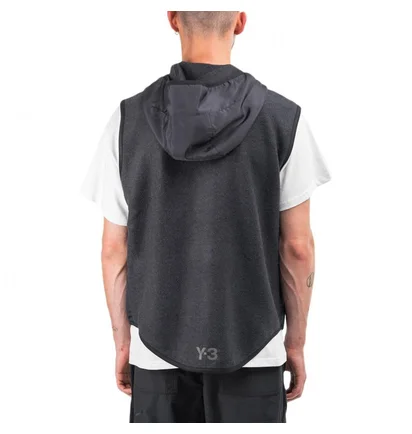 adidas Y-3 CH1 Fleece Vest (Dunkelgrau / Schwarz)