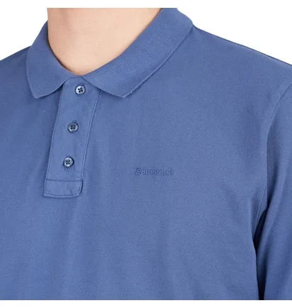 Edmmond Studios Ferry Polo Shirt (Blau)