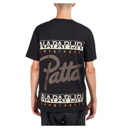 Napapijri x Patta SS Tee (Schwarz)