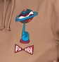 Parra World Balance Hooded Sweatshirt (Braun)