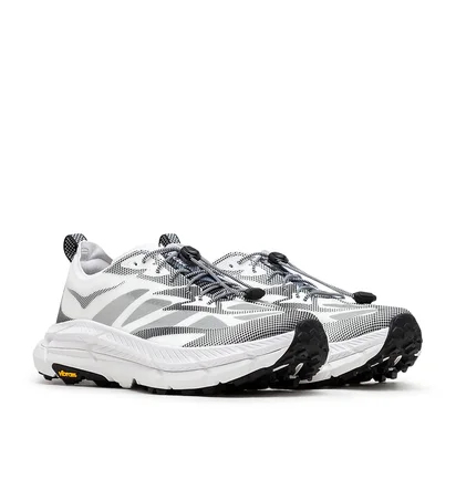 Hoka One Mafate Speed 4 Lite TS (Weiss / Schwarz)