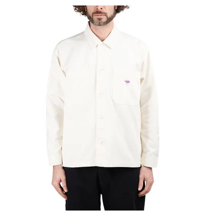 Obey Contrast Shirt Jacket (Beige)