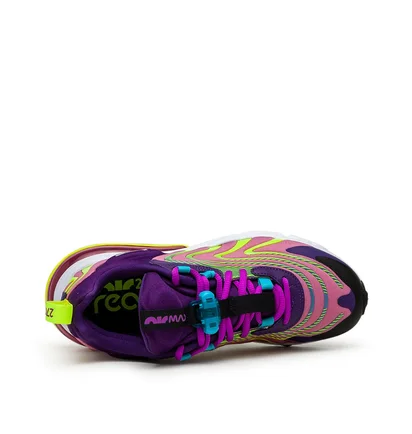 Nike WMNS Air Max 270 React ENG (Lila / Gelb)