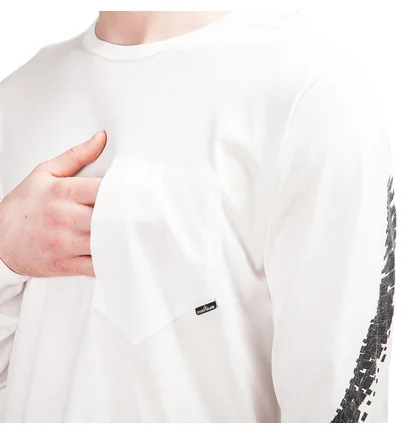 Stone Island Shadow Project Long Sleeve ''CXADO 7019'' (Weiß)