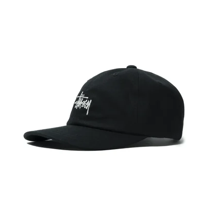 Stüssy Stock Low Pro Cap (Schwarz)