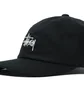 Stüssy Stock Low Pro Cap (Schwarz)