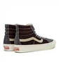 Vans Vault UA OG Sk8-Hi LX (Blaugrau / Dunkelbraun)